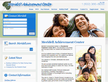 Tablet Screenshot of meridell.com